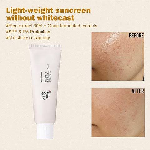 BEAUTY OF JOSEON - Relief Sun : Rice + Probiotics SPF50 50ml sunscreen Korea - Image 3