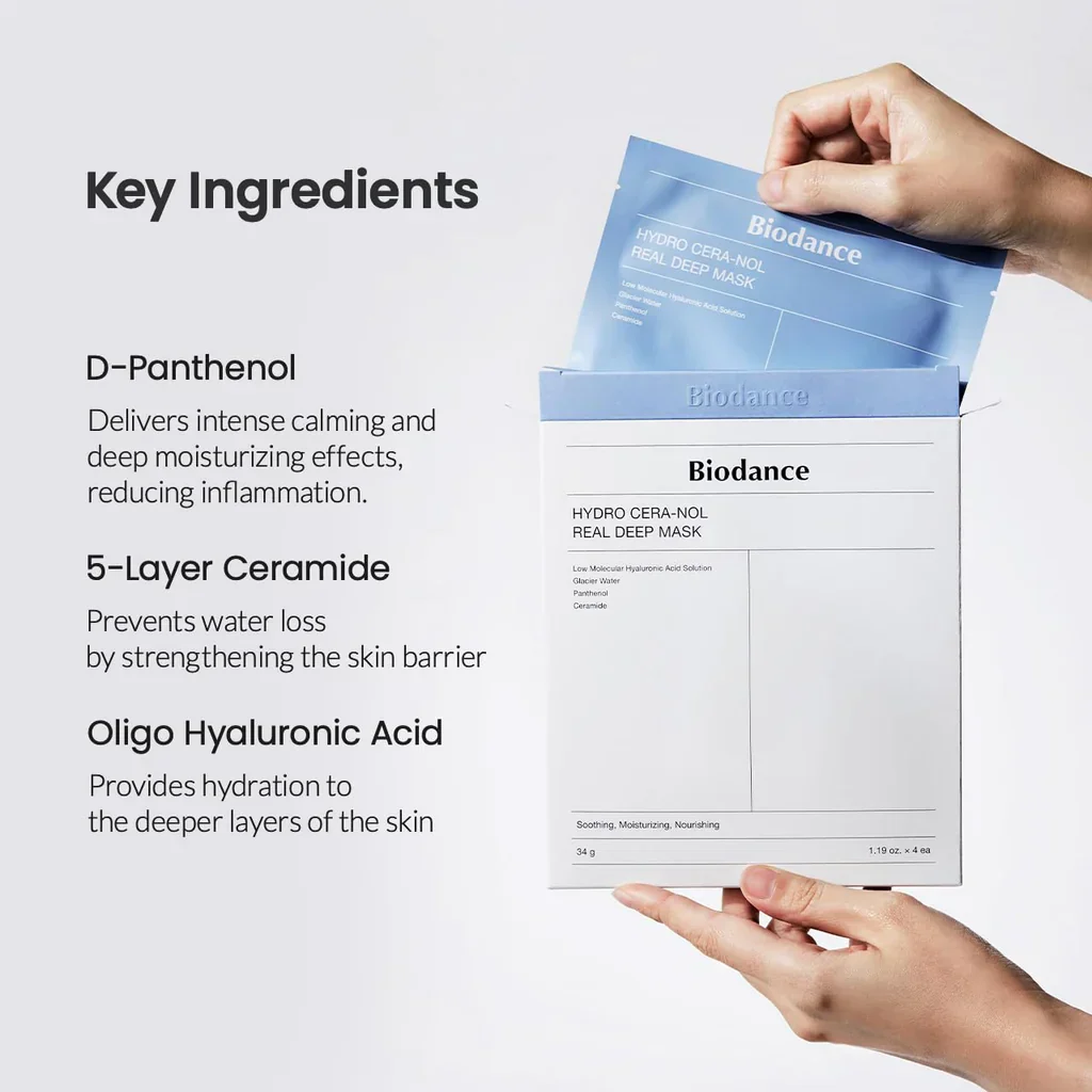 BIODANCE HYDRO CERA-NOL REAL DEEP MASK - Image 3