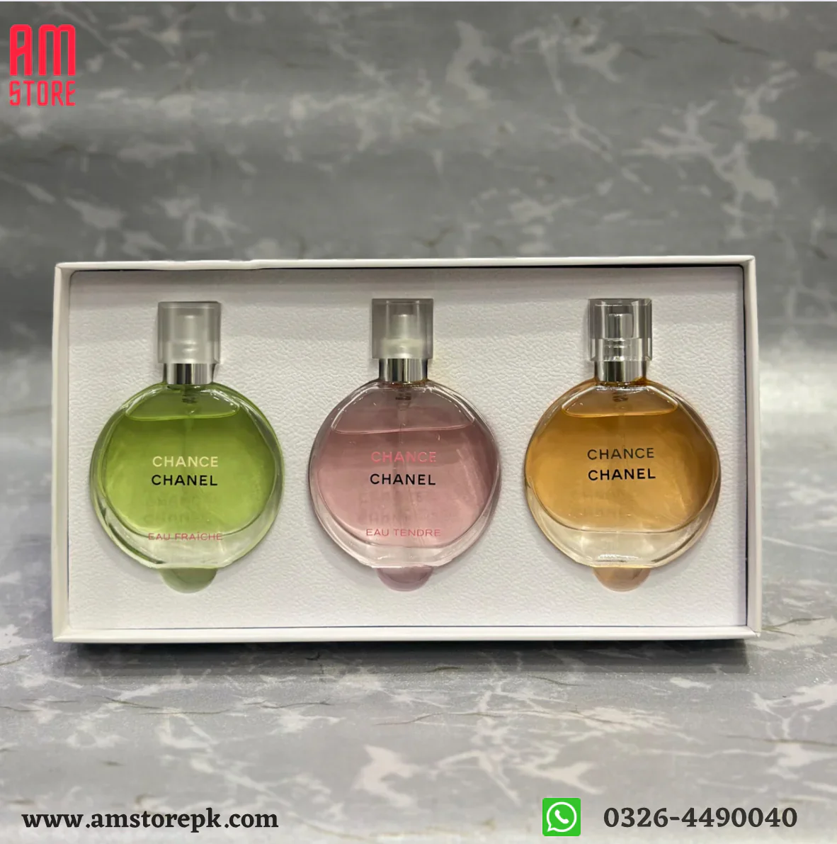 CHANEL Perfume Set 3 Pcs - Image 4