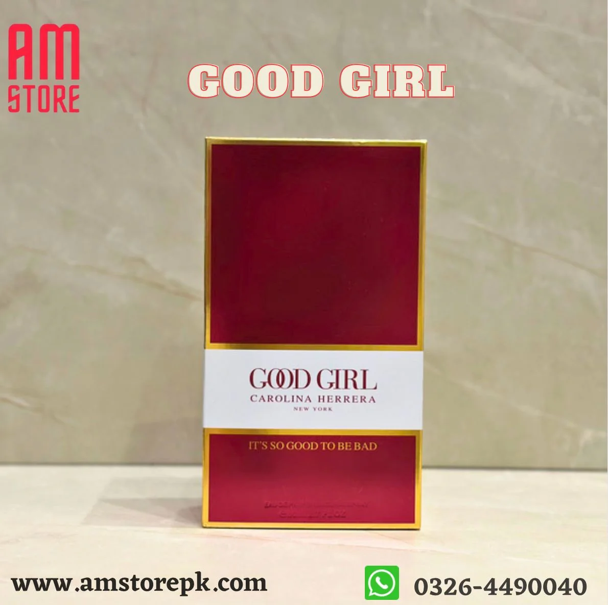 GOOD GIRL CAROLINA HERRERA Red 80Ml PERFUME - Image 5