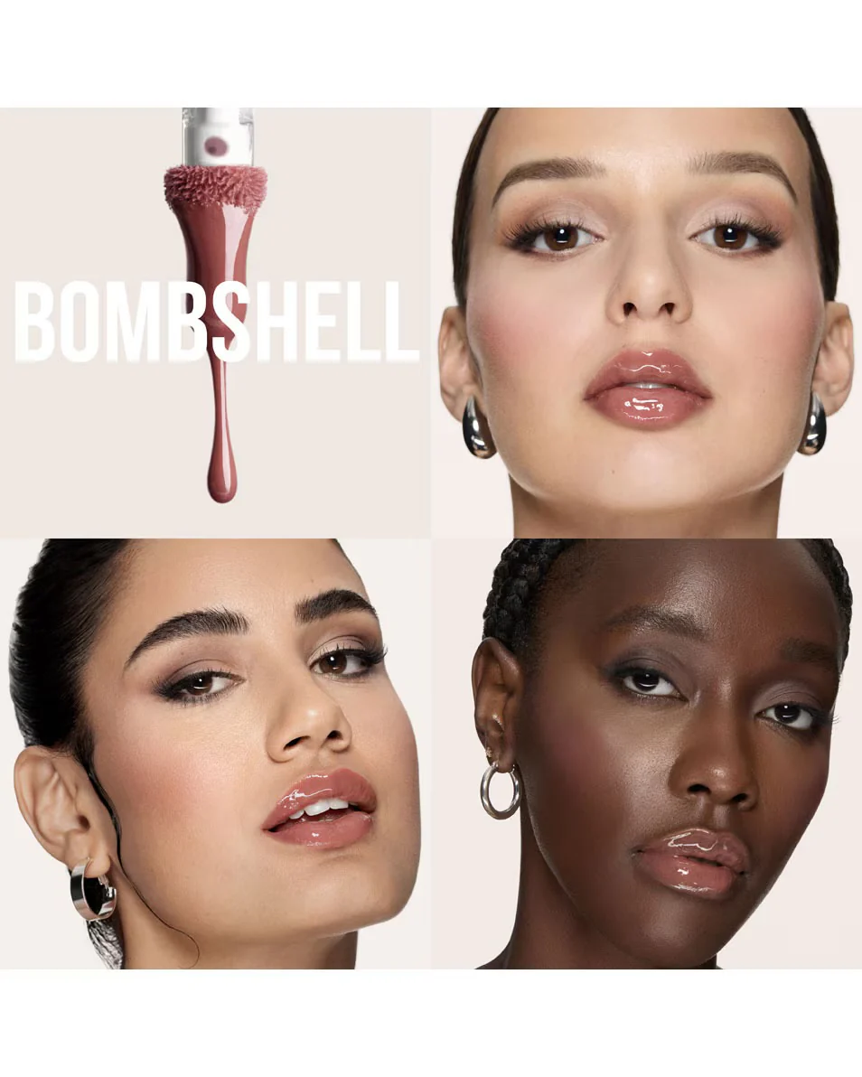 Huda Beauty Faux Filler Extra Shine Lip Gloss - Image 3