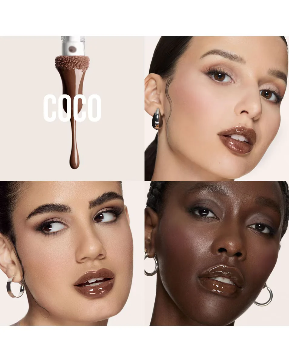 Huda Beauty Faux Filler Extra Shine Lip Gloss - Image 4