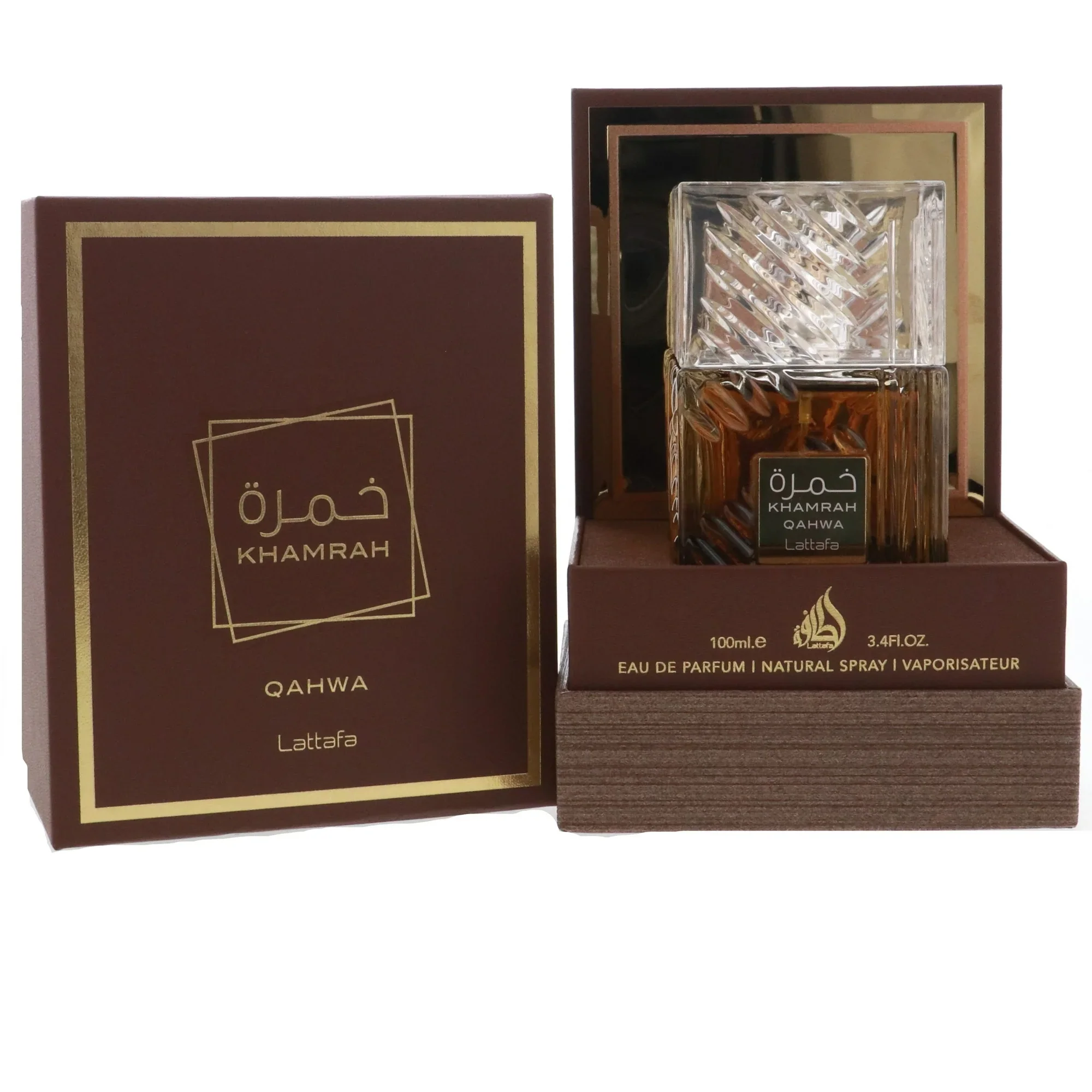 Lattafa Khamrah Qahwa Parfum 100ml - Image 2