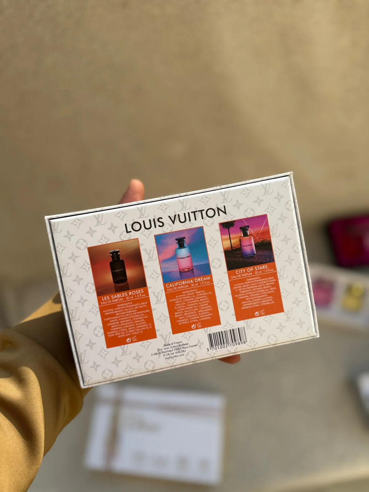 LOUIS VUITTON Perfume Gift Set - Image 4