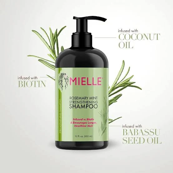 Mielle Rosemary Mint Strengthening Shampoo - Image 3