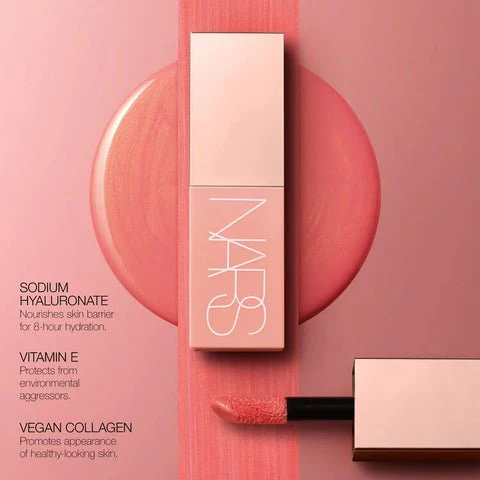 NARS Afterglow Liquid Blush- Orgasm - Image 4