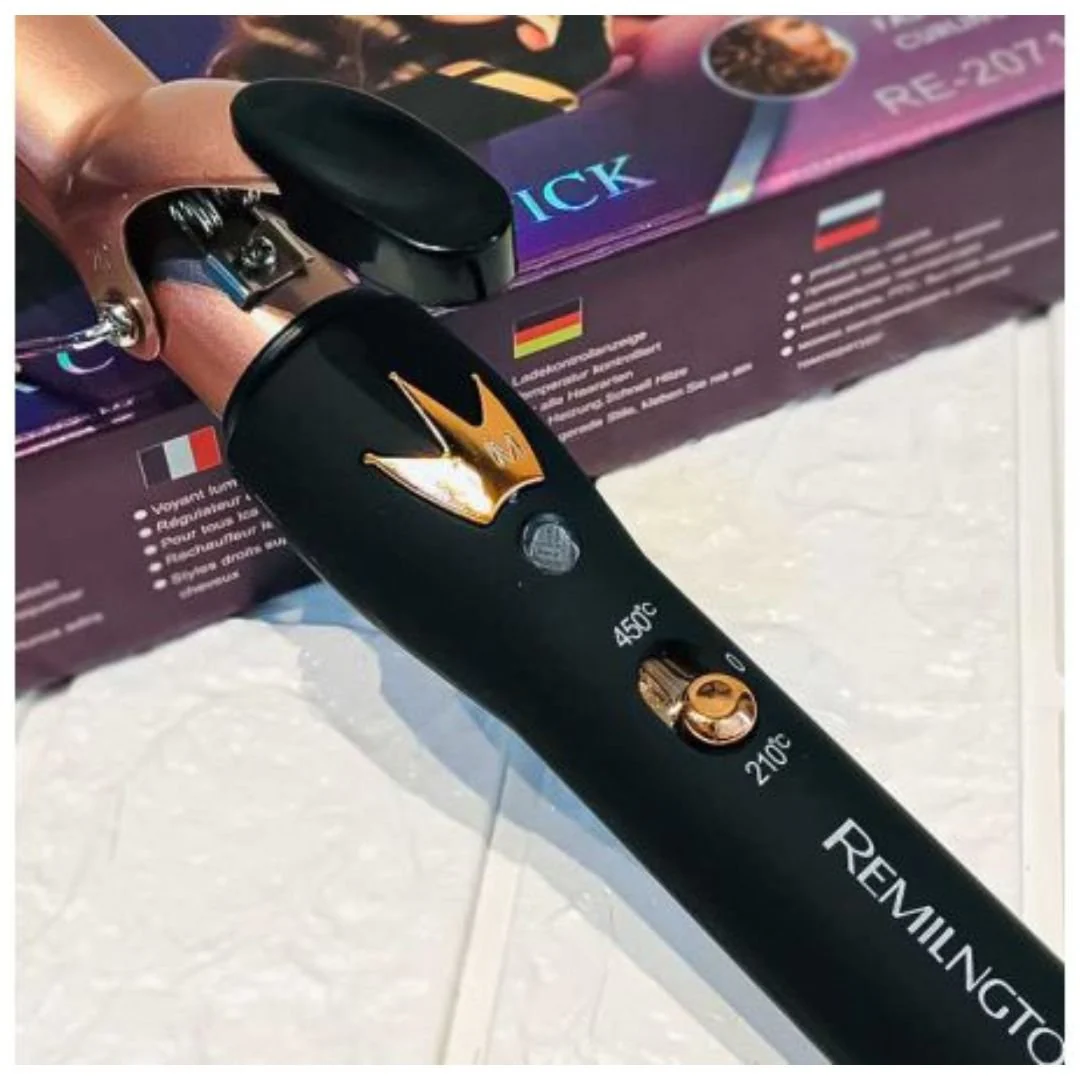 Professional Remington Hair Curler with temperature control hair curling tong - Image 3