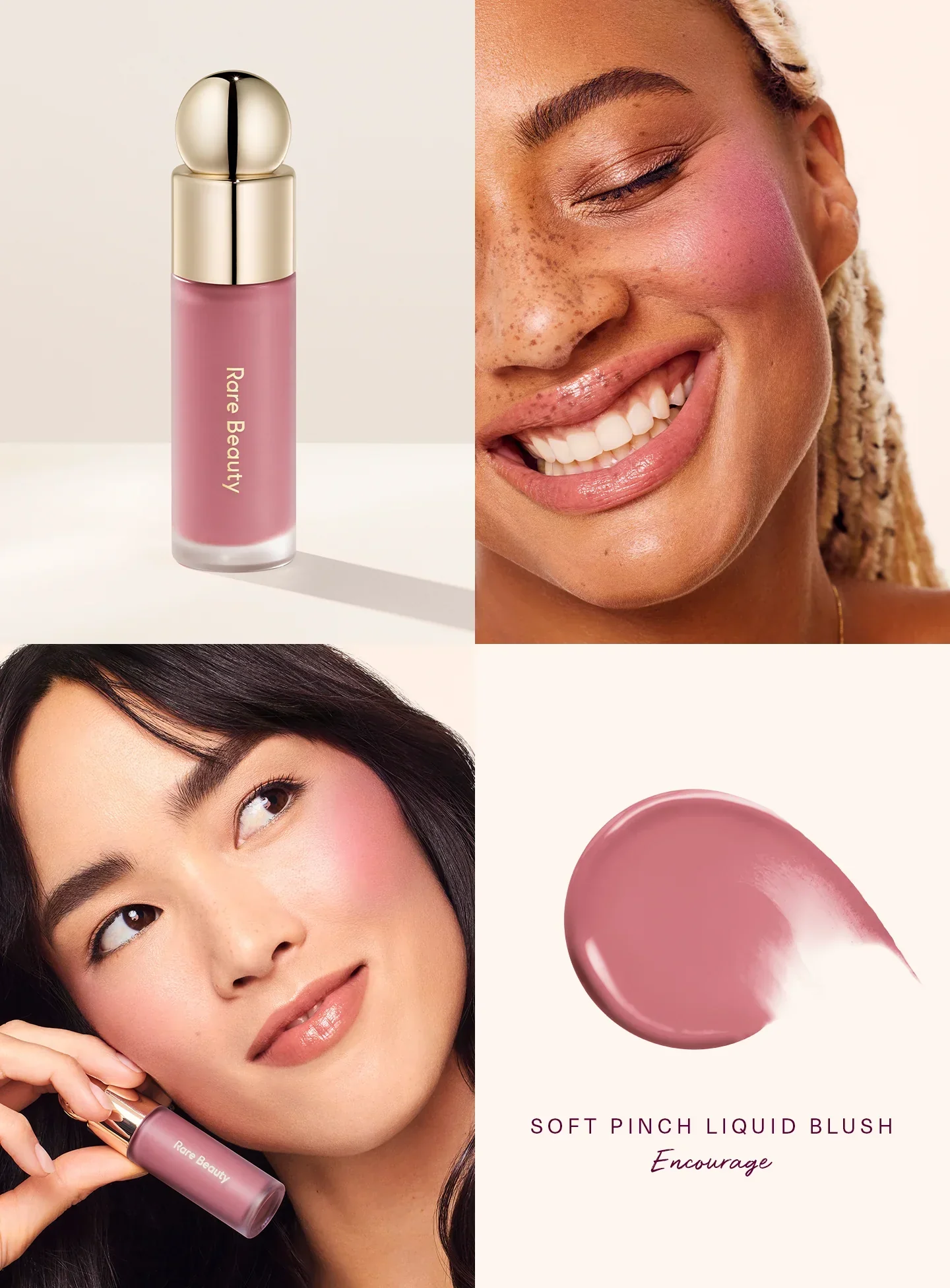 Rare Beauty Soft Pinch Liquid Blush Full Size(Encourage) - Image 4