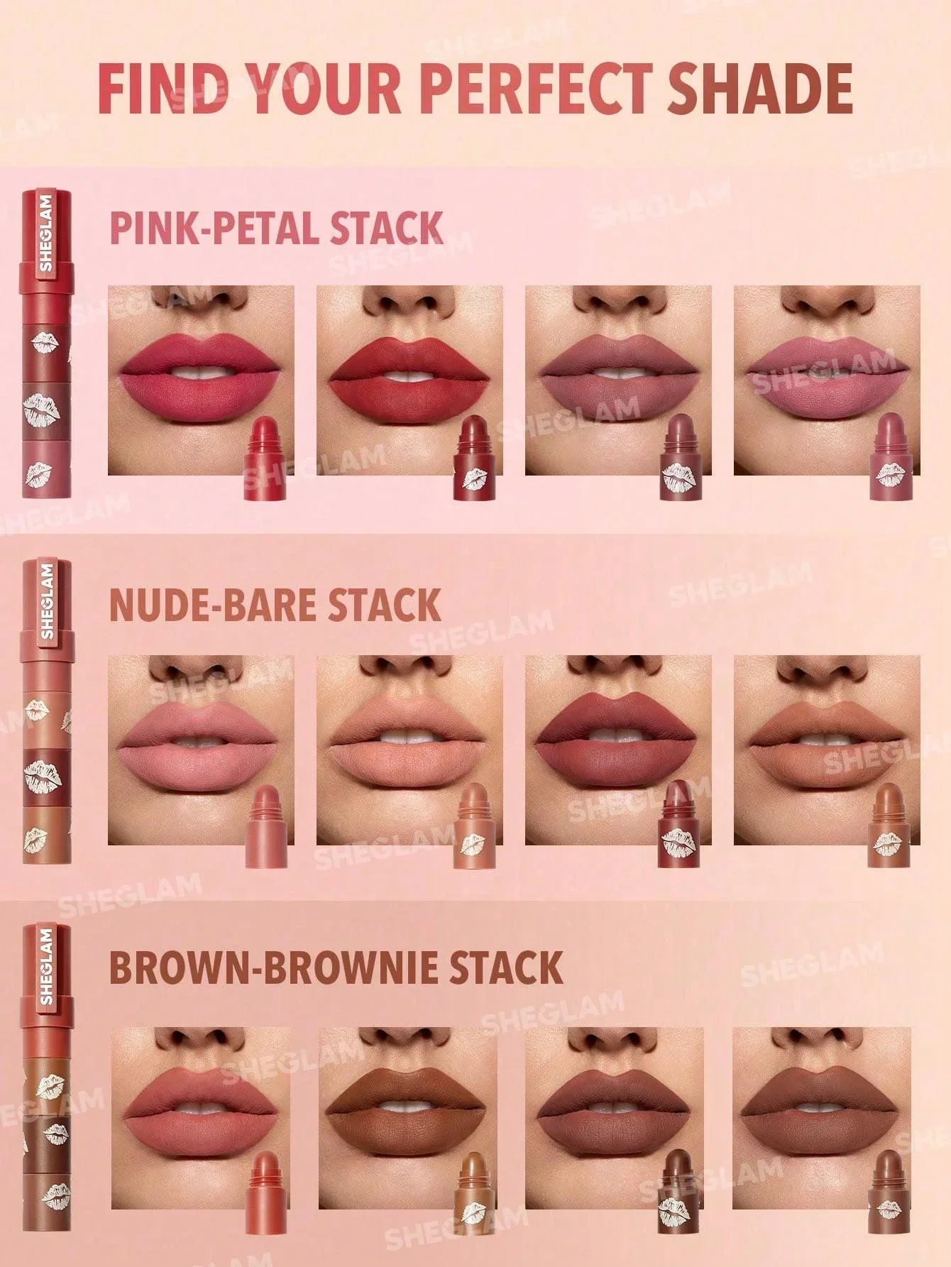 Sheglam Mega Lip Stacks - Image 2